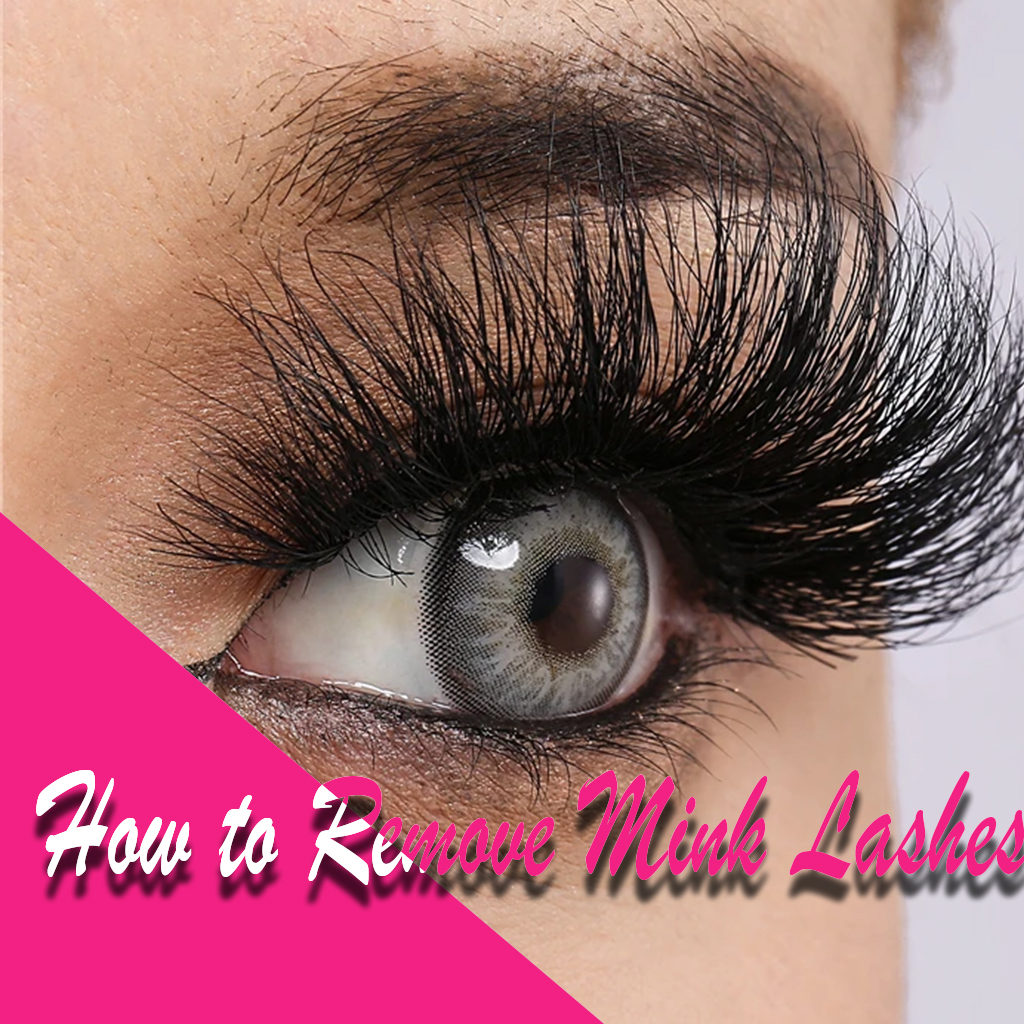 remove mink lashes