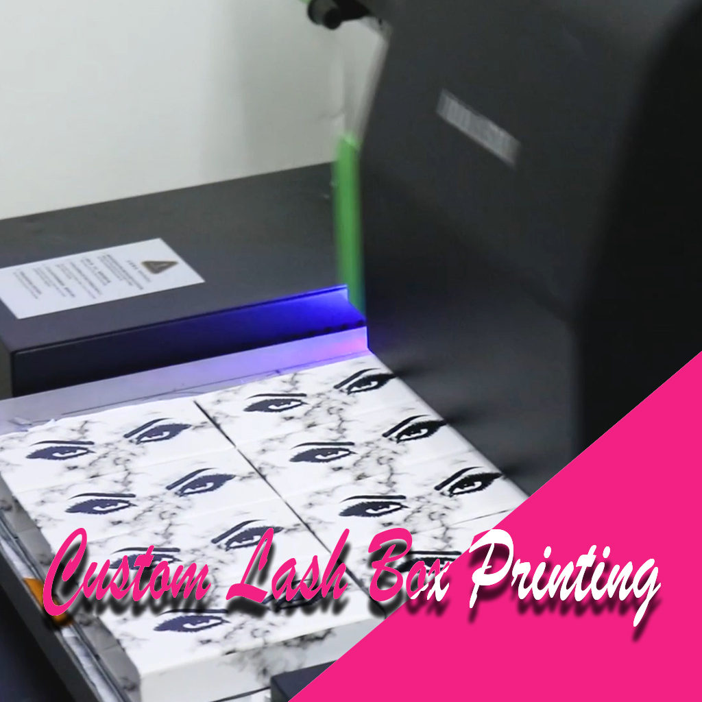 custom lash box printing