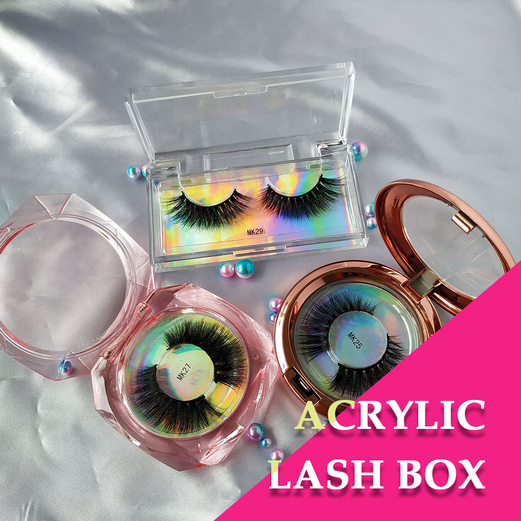 acrylic lash box