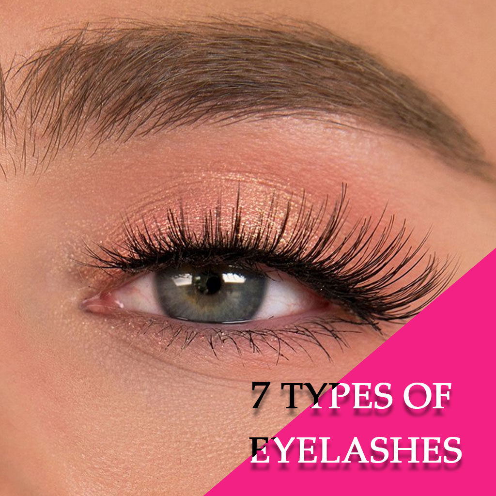different types of eyelashes