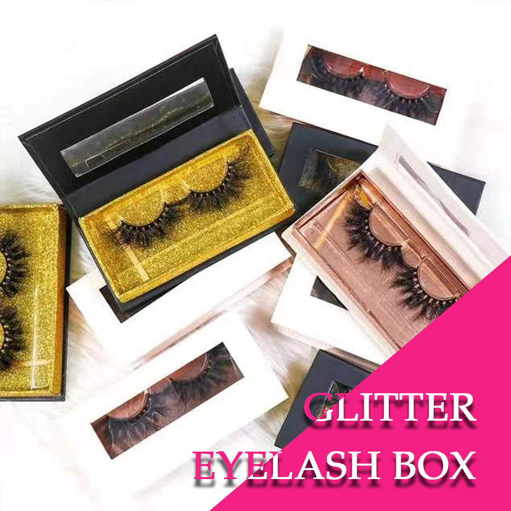 glitter magnetic lash box