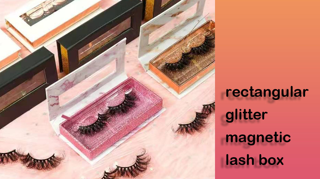 glitter magnetic lash box