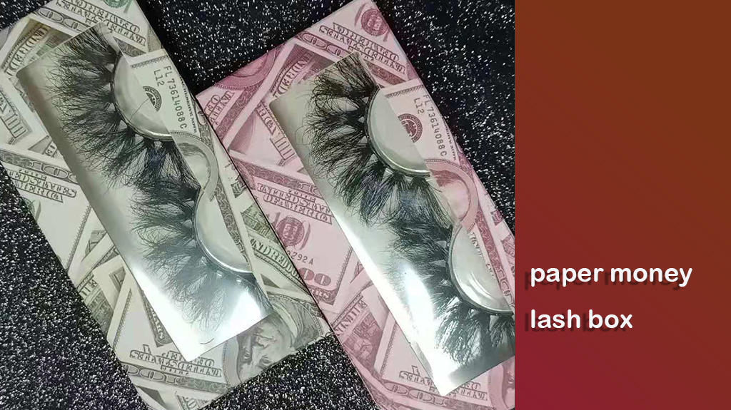 paper lash box - money lash box