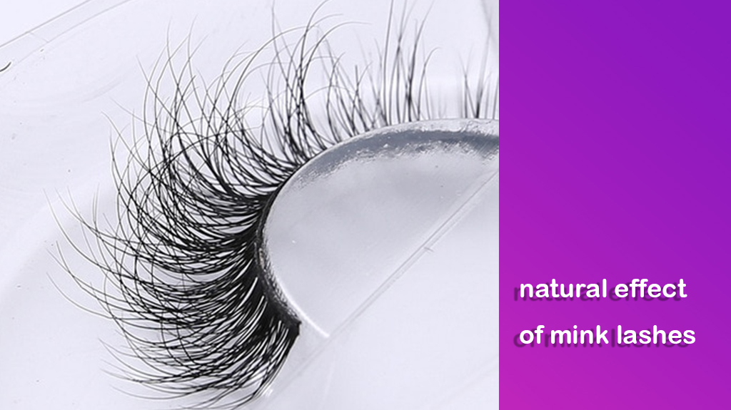 natural effect of mink lashes