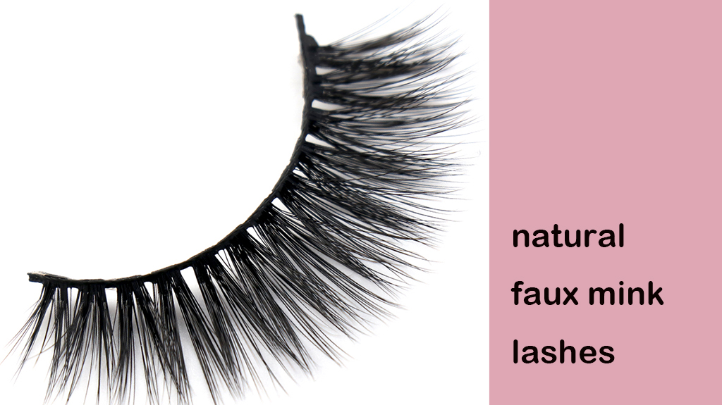 natural faux mink lashes