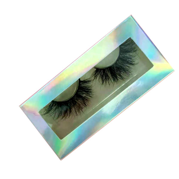 holographic lash box packaging