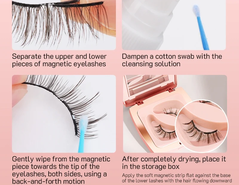 how to apply soft magnetic lashes