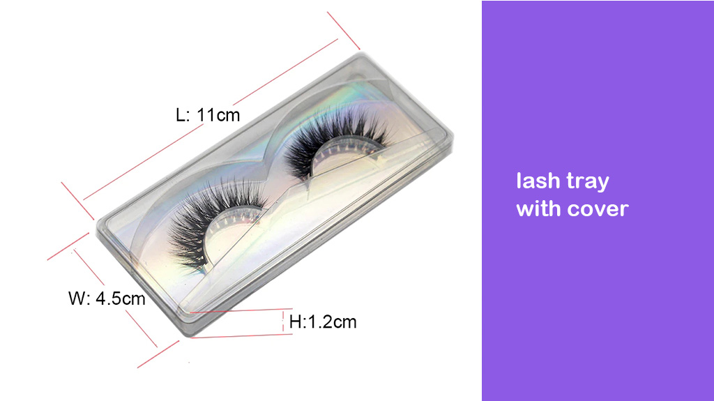 lash tray with cover 