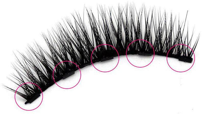 5 magnets for magnetic lashes
