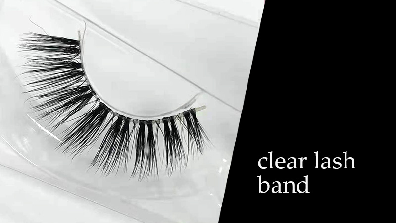 clear lash band