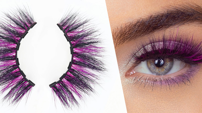 colored magnetic lashes