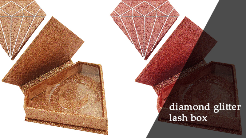diamond glitter lash box