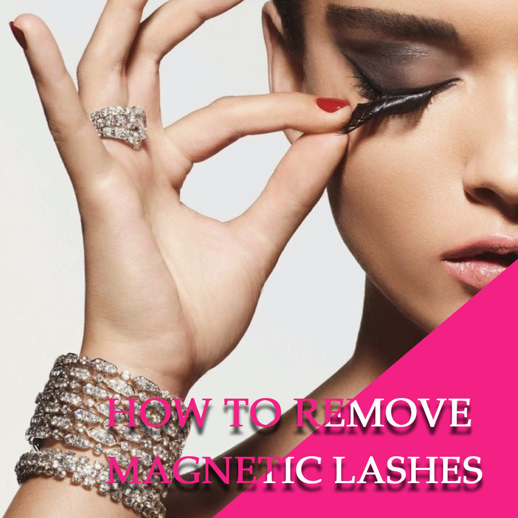 how to remove magnetic lashes