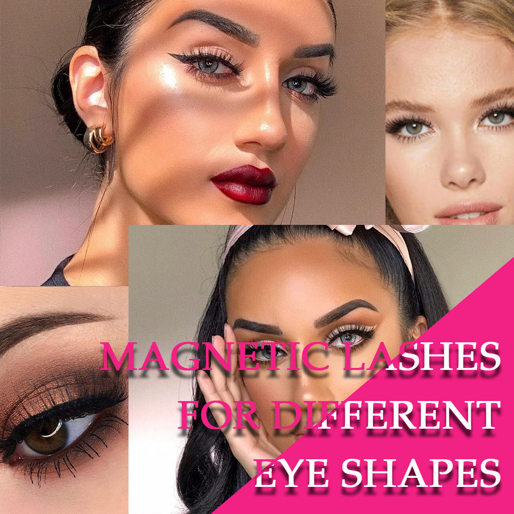 magnetic lashes for different eye shapes