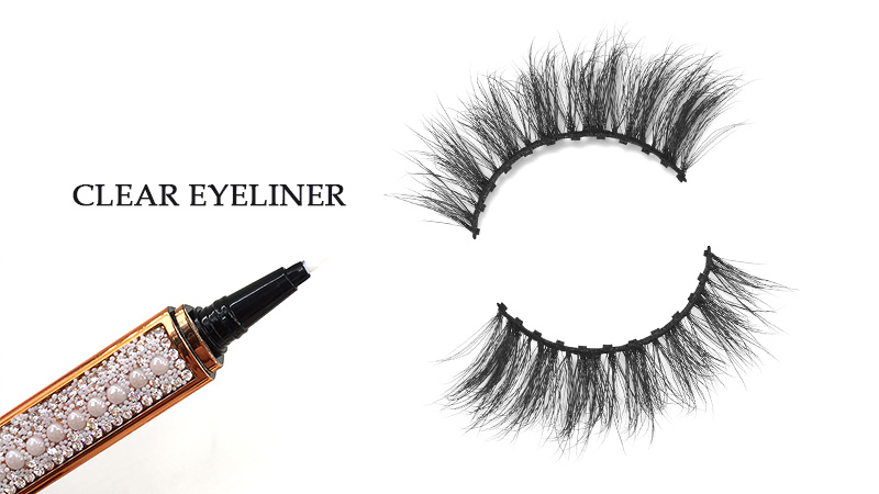 magnetic lashes with clear liner