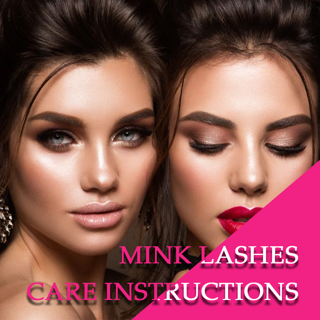 mink lashes care instructions