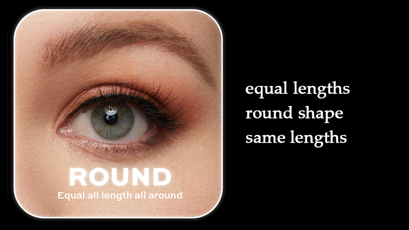 round lashes