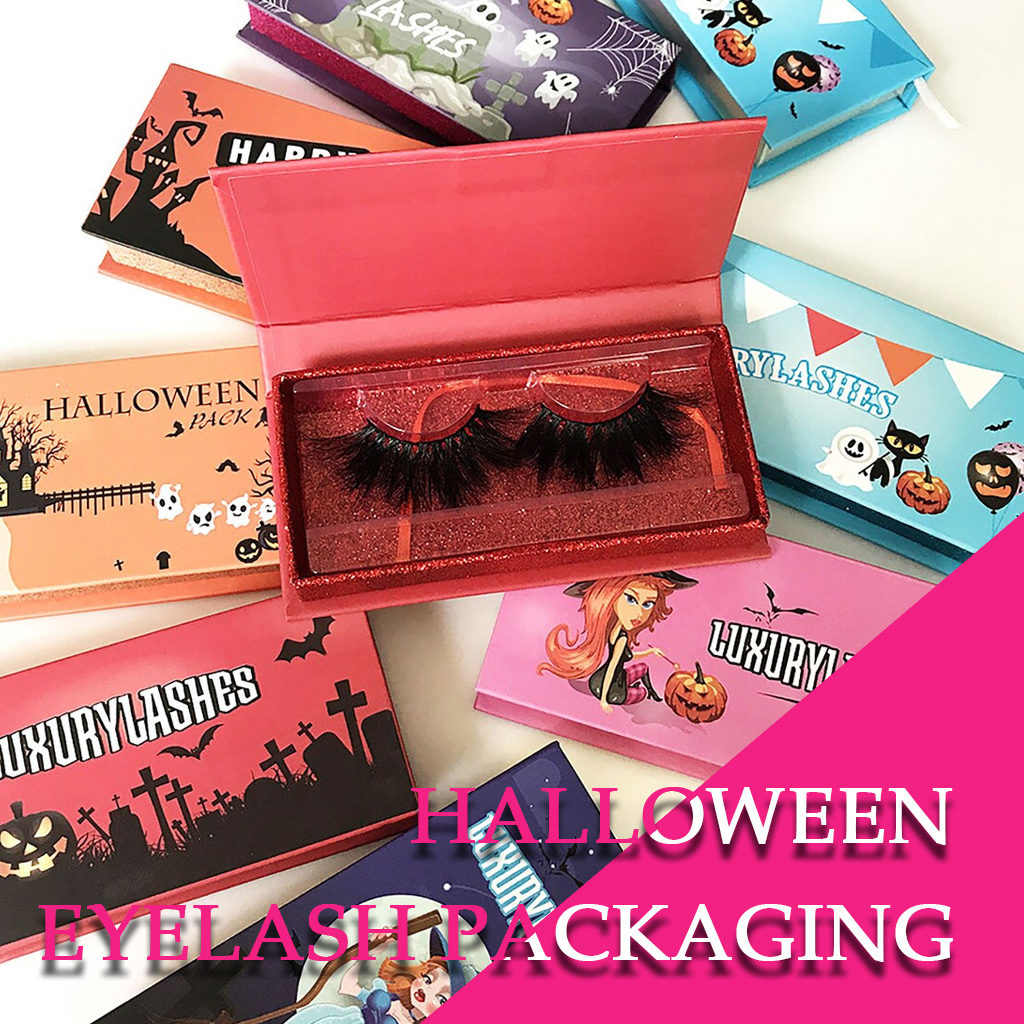 Halloween Eyelash Packaging