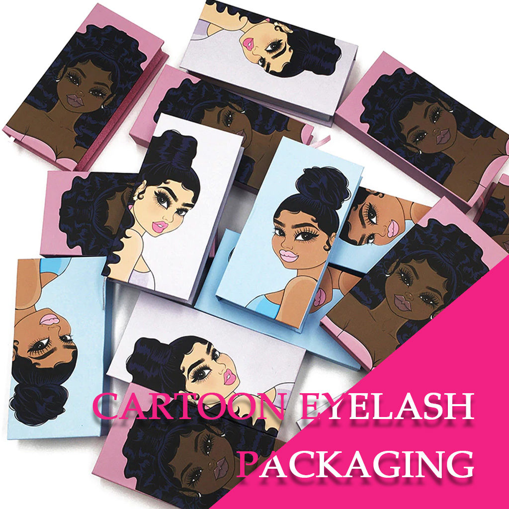 cartoon eyelash packaging