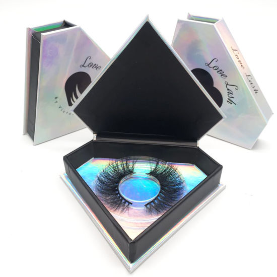 Holographic-Diamond-Shape-Lash-Box-Packaging-for-Strip-Eyelashes