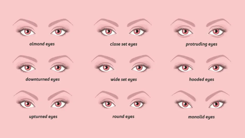 lash extensions for different eye shapes