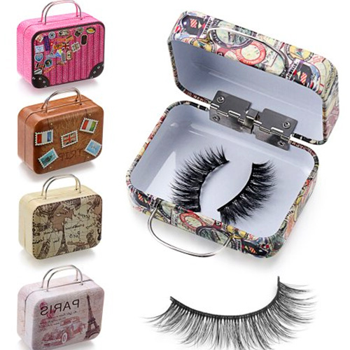 suitcase eyelash packaging wholesale