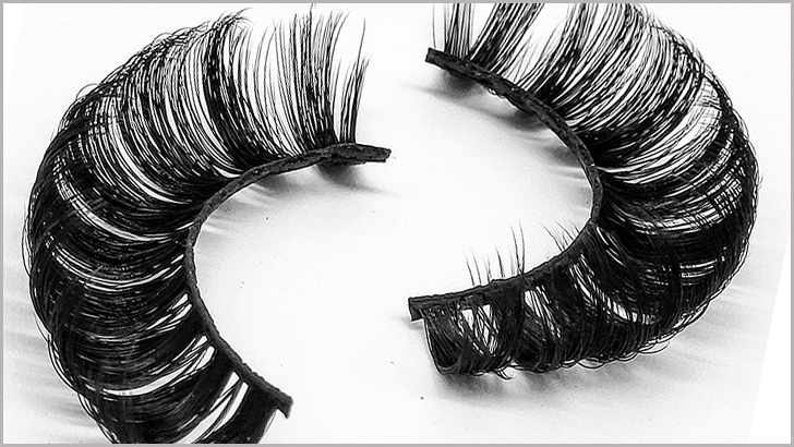 russian strip lashes material