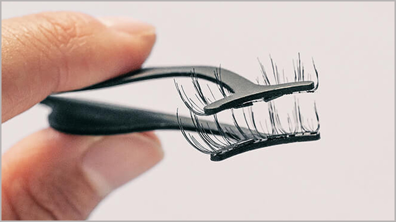 synthetic sandwich magnetic lashes