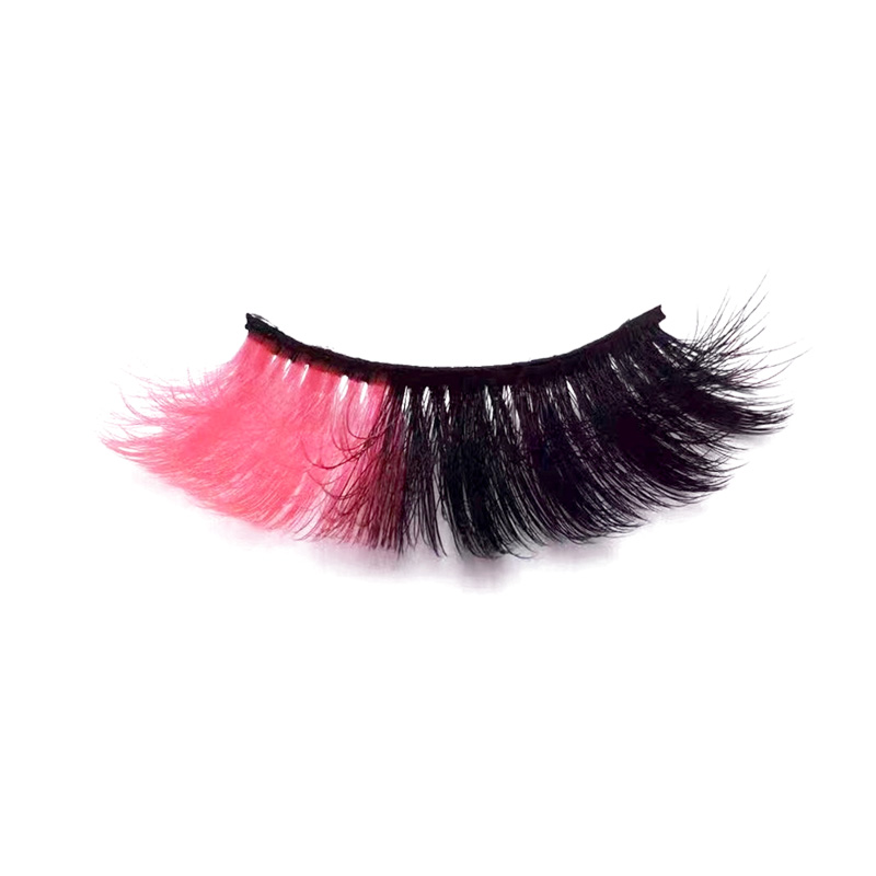 two color rainbow mink lashes