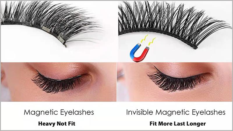 comfortable invisible magnetic lashes
