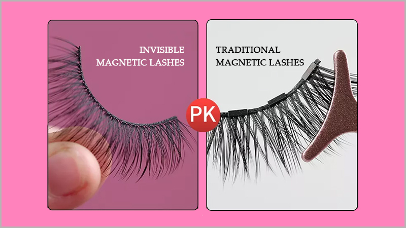 invisible magnetic lashes vs traditional 