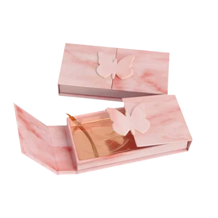 butterfly middle open eyelash packaging