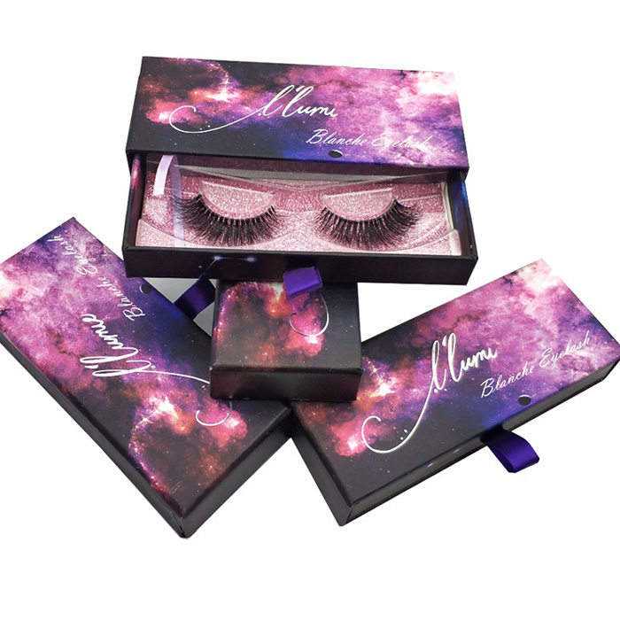 gradient drawer eyelash packaging