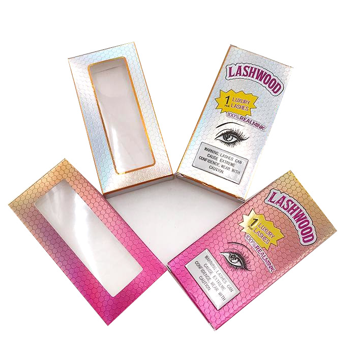 lashwood paper lash packaging box