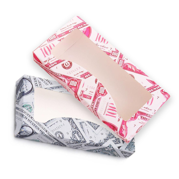 usd dollar paper lash packaging box