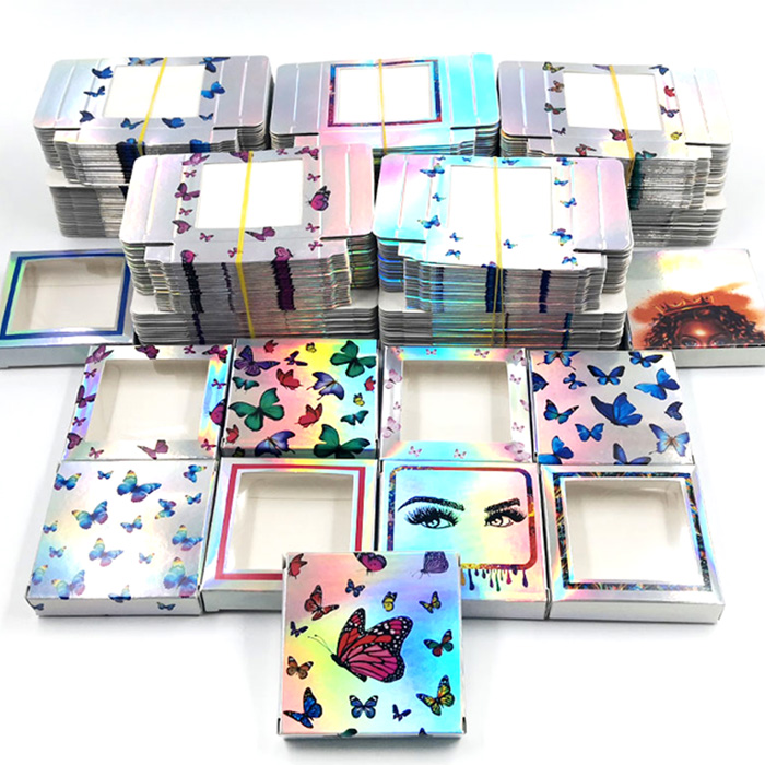 butterfly paper lash packaging