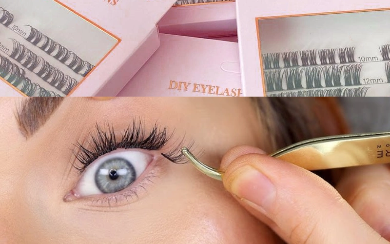 self adhesive lash clusters