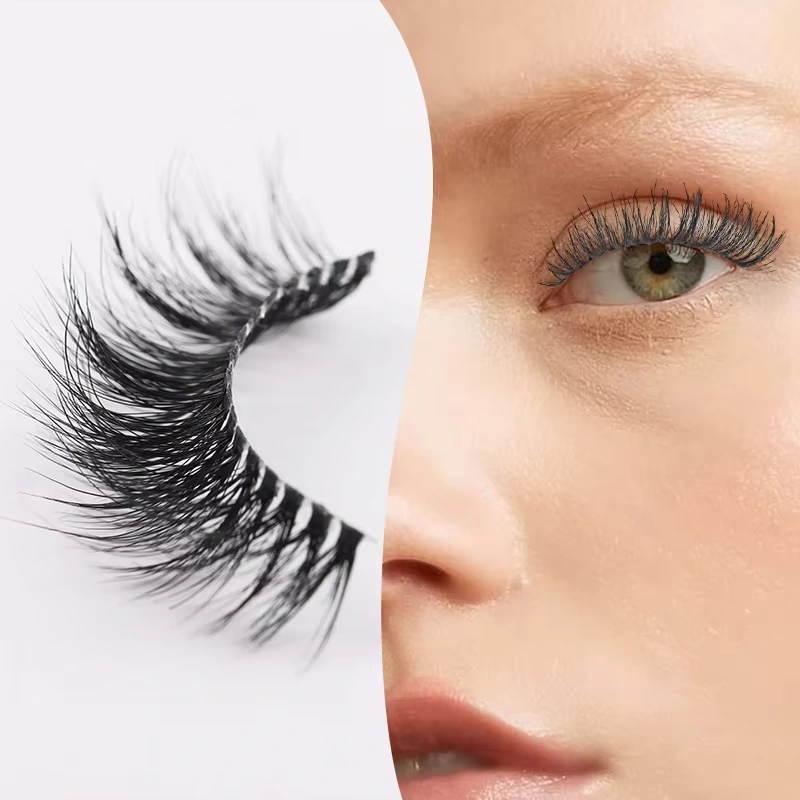 3D Faux Mink Natural Looking False Eyelashes