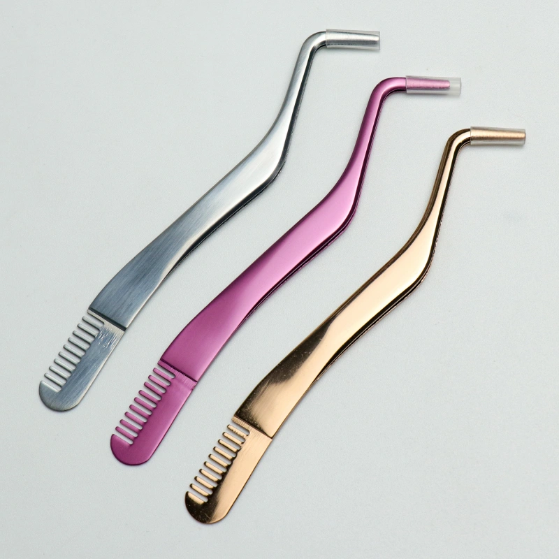 Curved Lash Cluster Tweezers