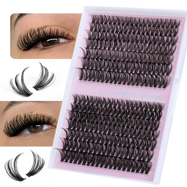 D curl Cluster Volume Lashes