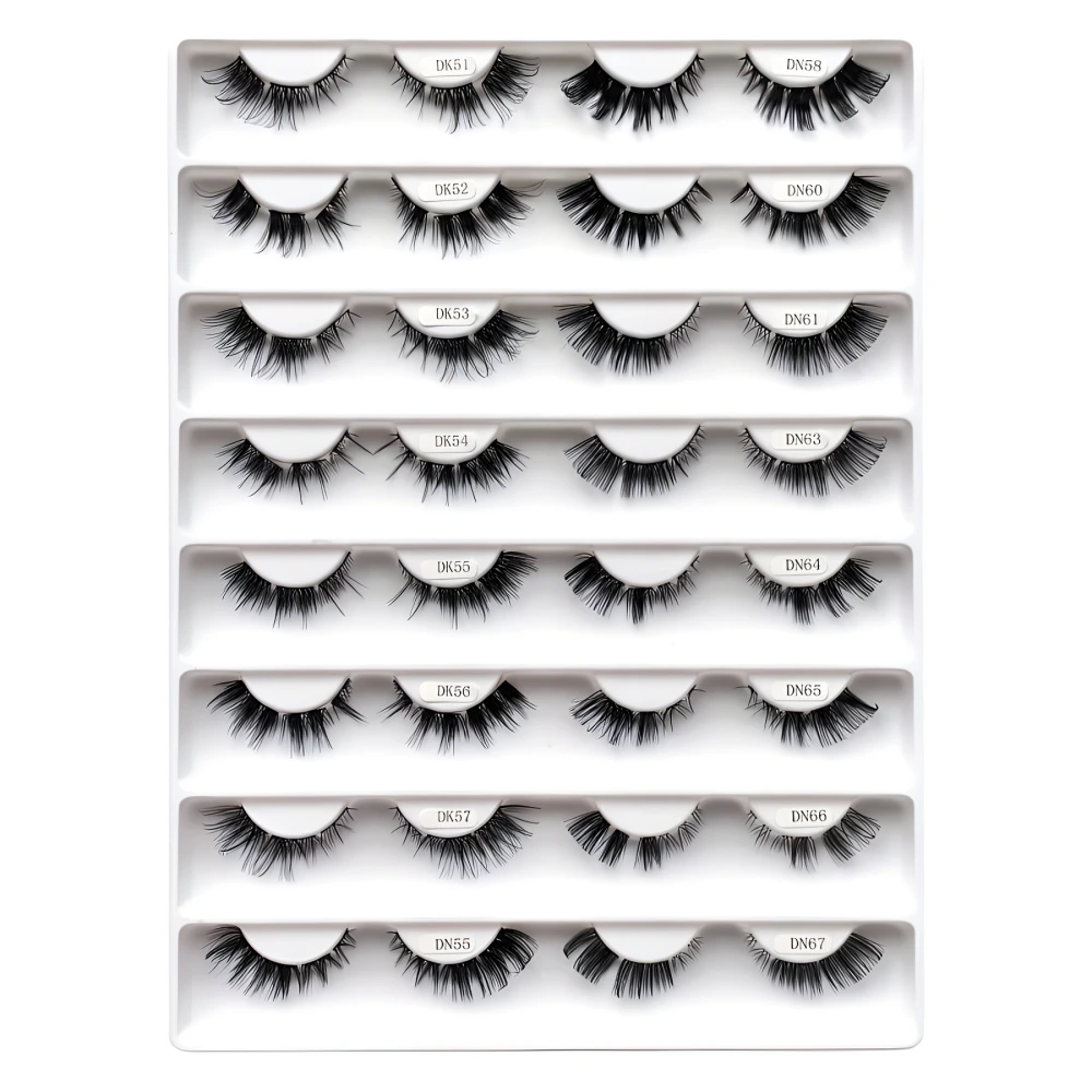 Fox Eye Hybrid Lash Clusters Catalogue