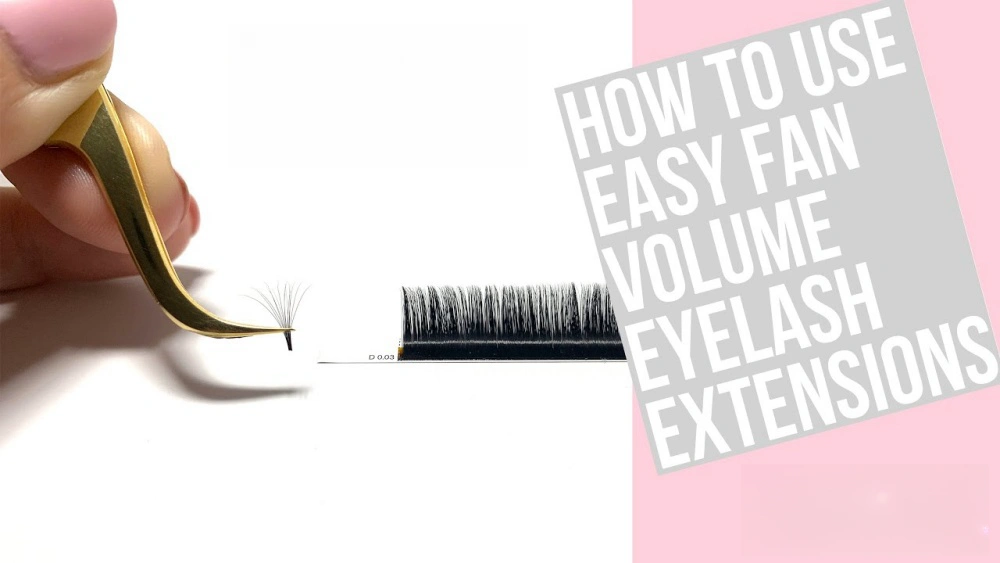 How to Apply Easy Fan Volume Lashes