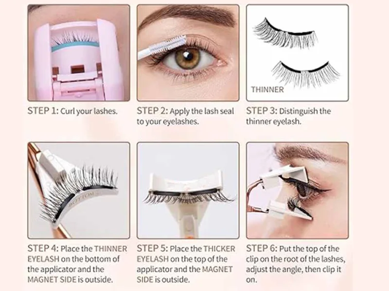 How to Apply Lash Glue for Magnetic lashes