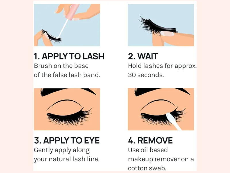 How to Apply Lash Glue for Regular Strip Lashes