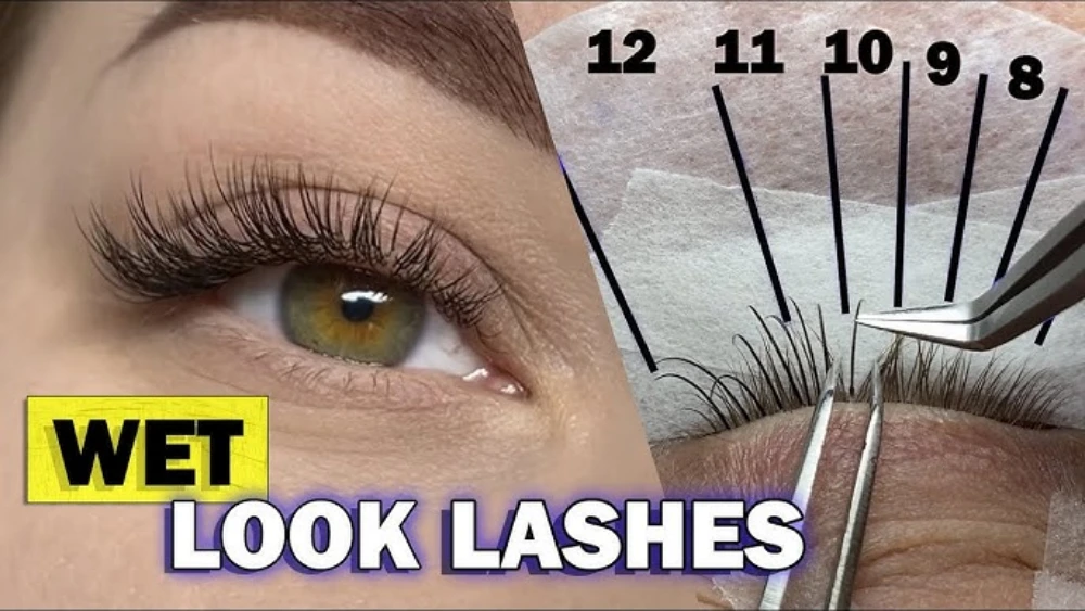 How to Do Wet Lash Extensions