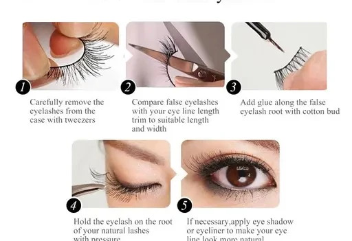 How to Put on Strip Lashes