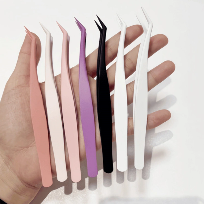 Non Sticky Lash Cluster Tweezers