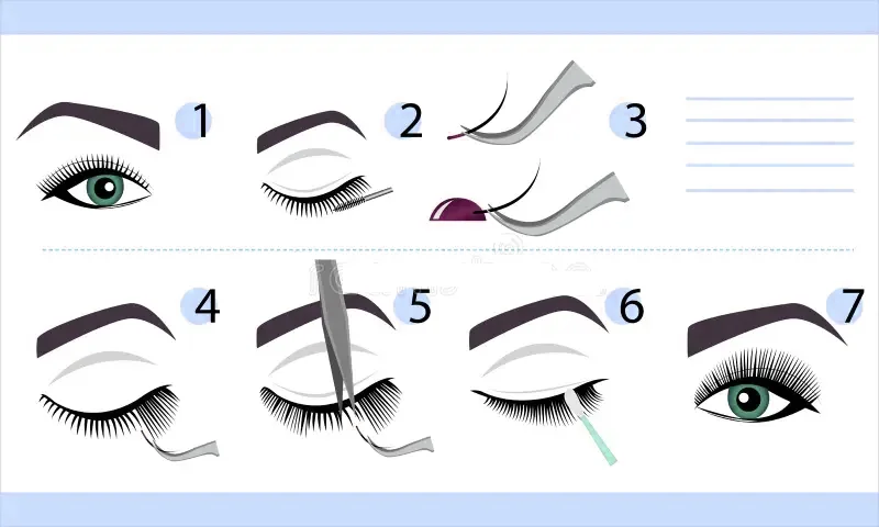 Step by Step Guide to Applying Lash Extensions