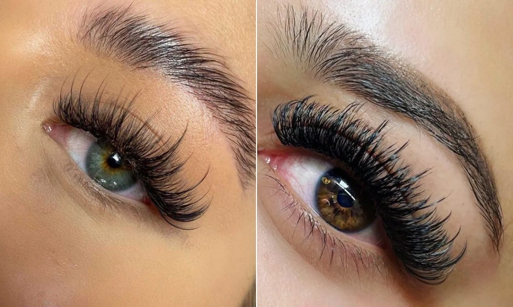 Wispy vs Volume Lash Extensions