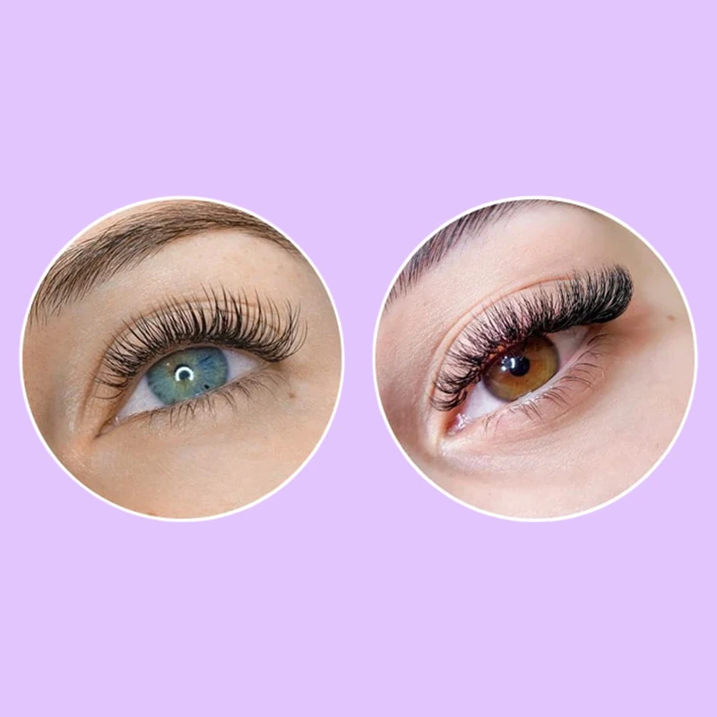 classic vs hybrid lashes